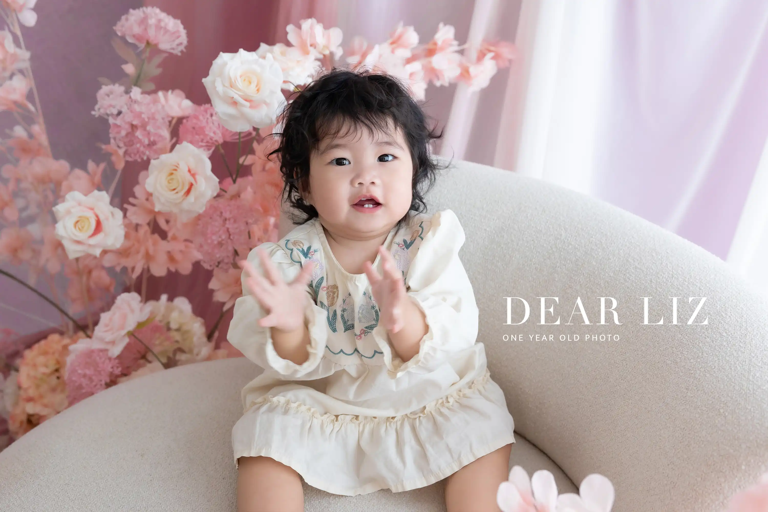 週歲寫真-六一和阿寬的女兒