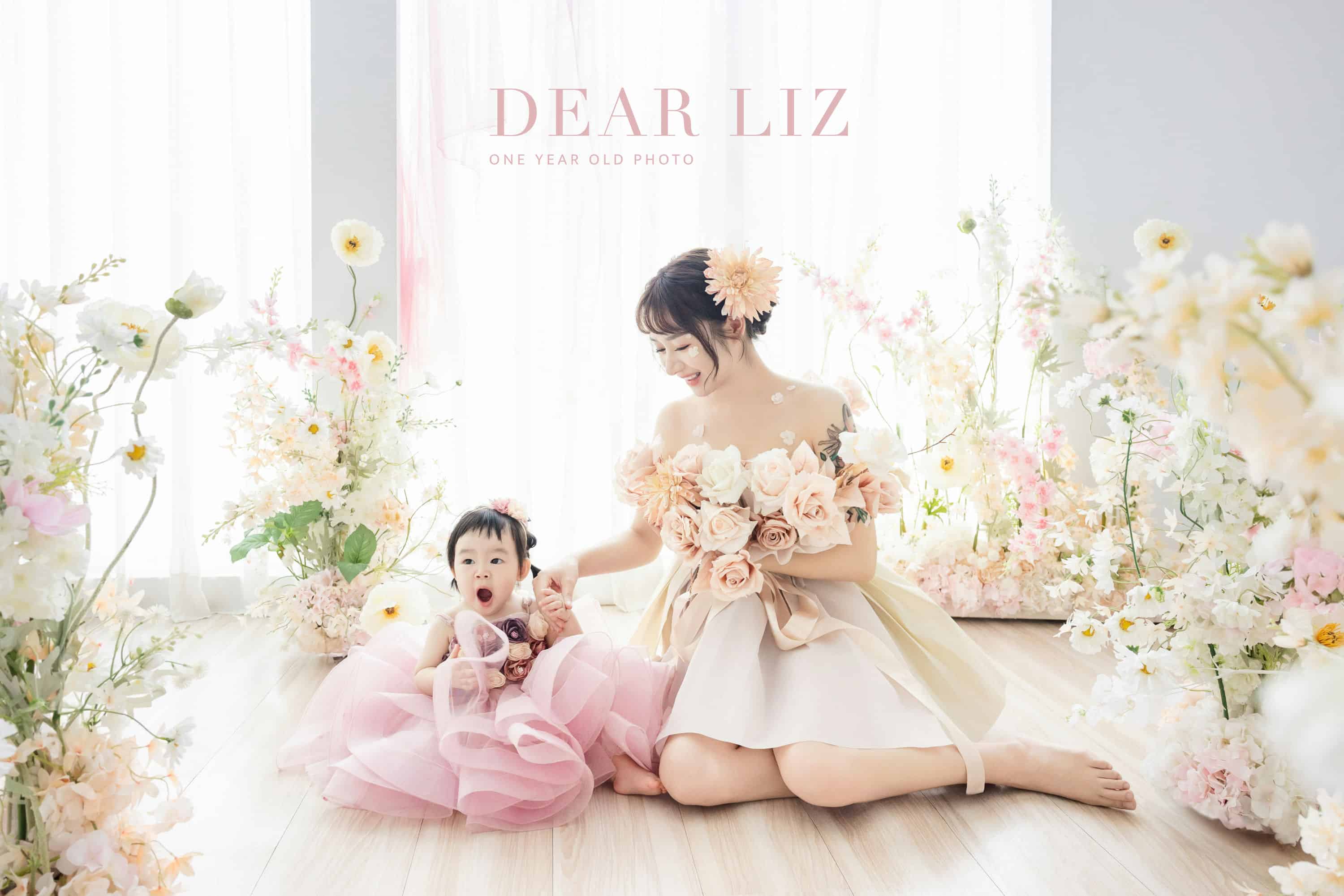 週歲寫真：小曾的女兒芸芸