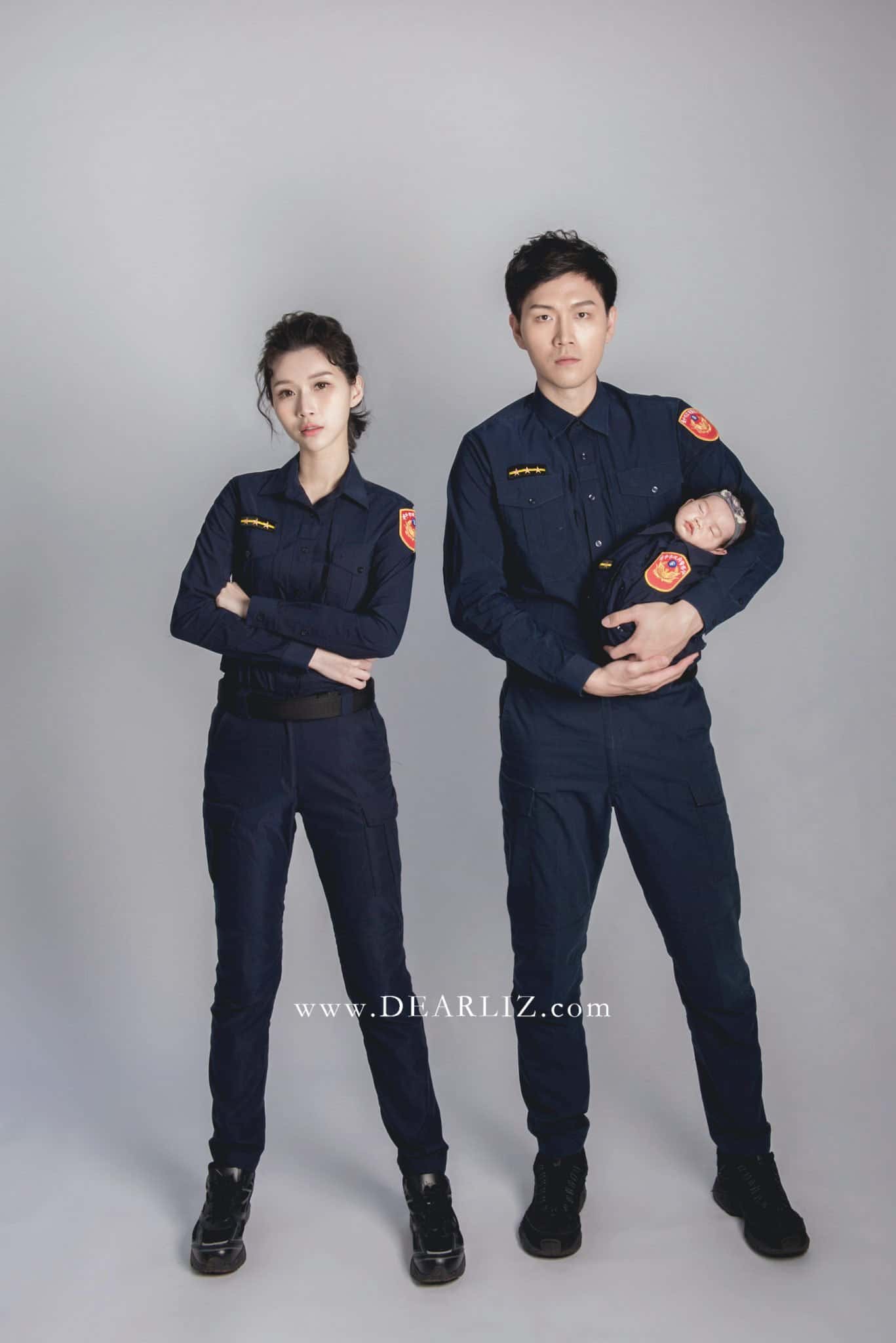 全家福寫真:警察舒婷