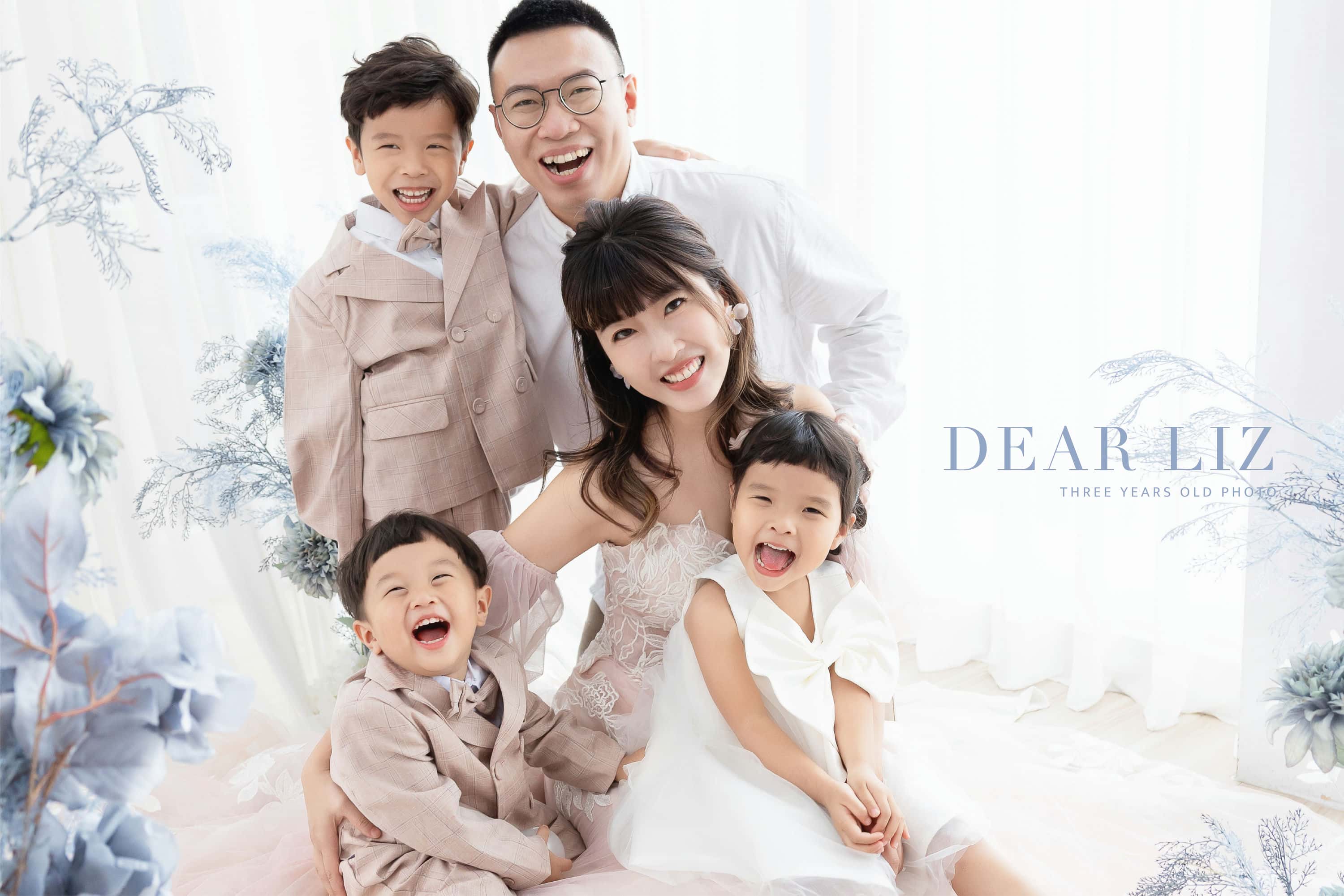 鳥先生鳥夫人的女兒：波波三週歲寫真
