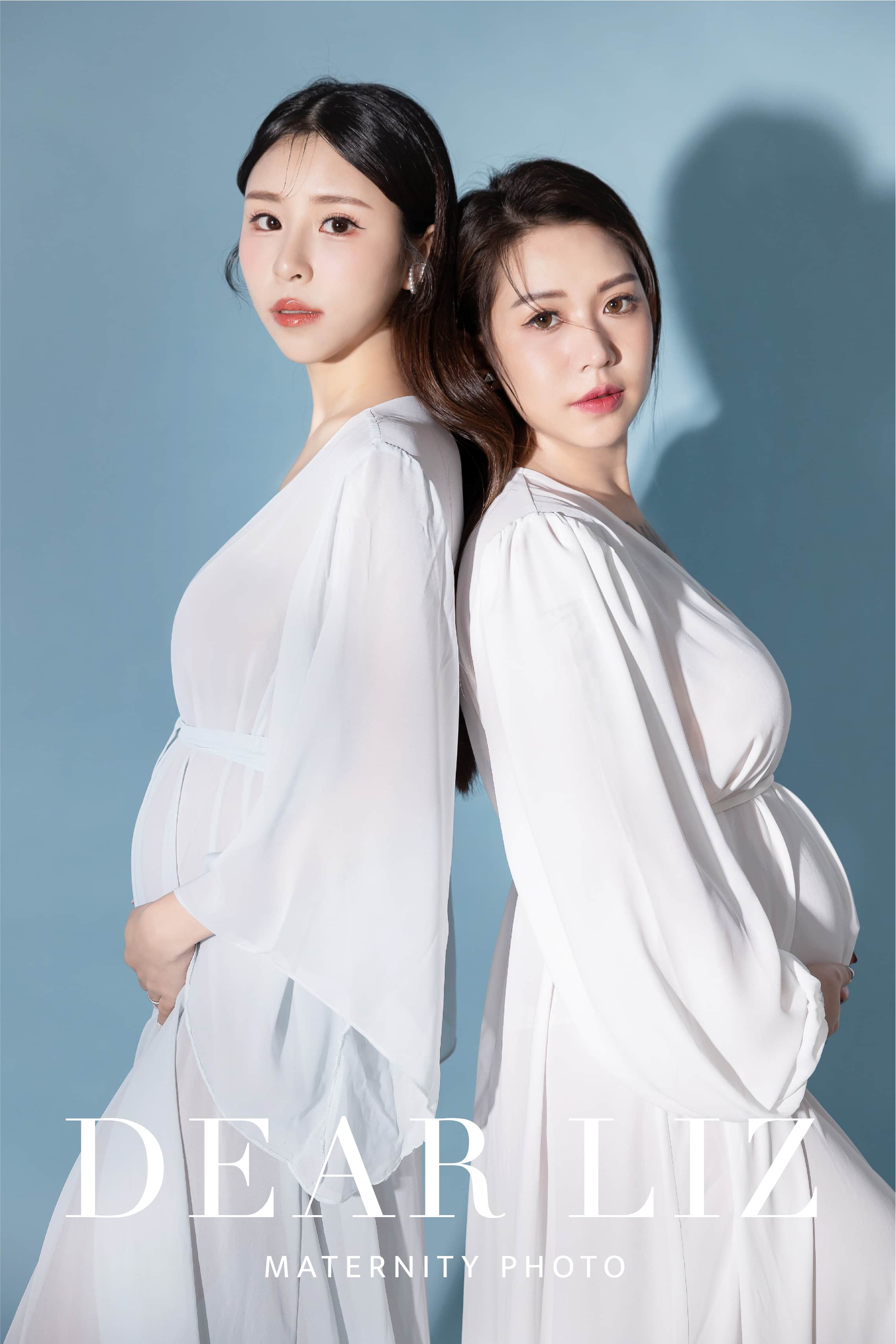 孕婦寫真：濃濃和閨蜜阡阡