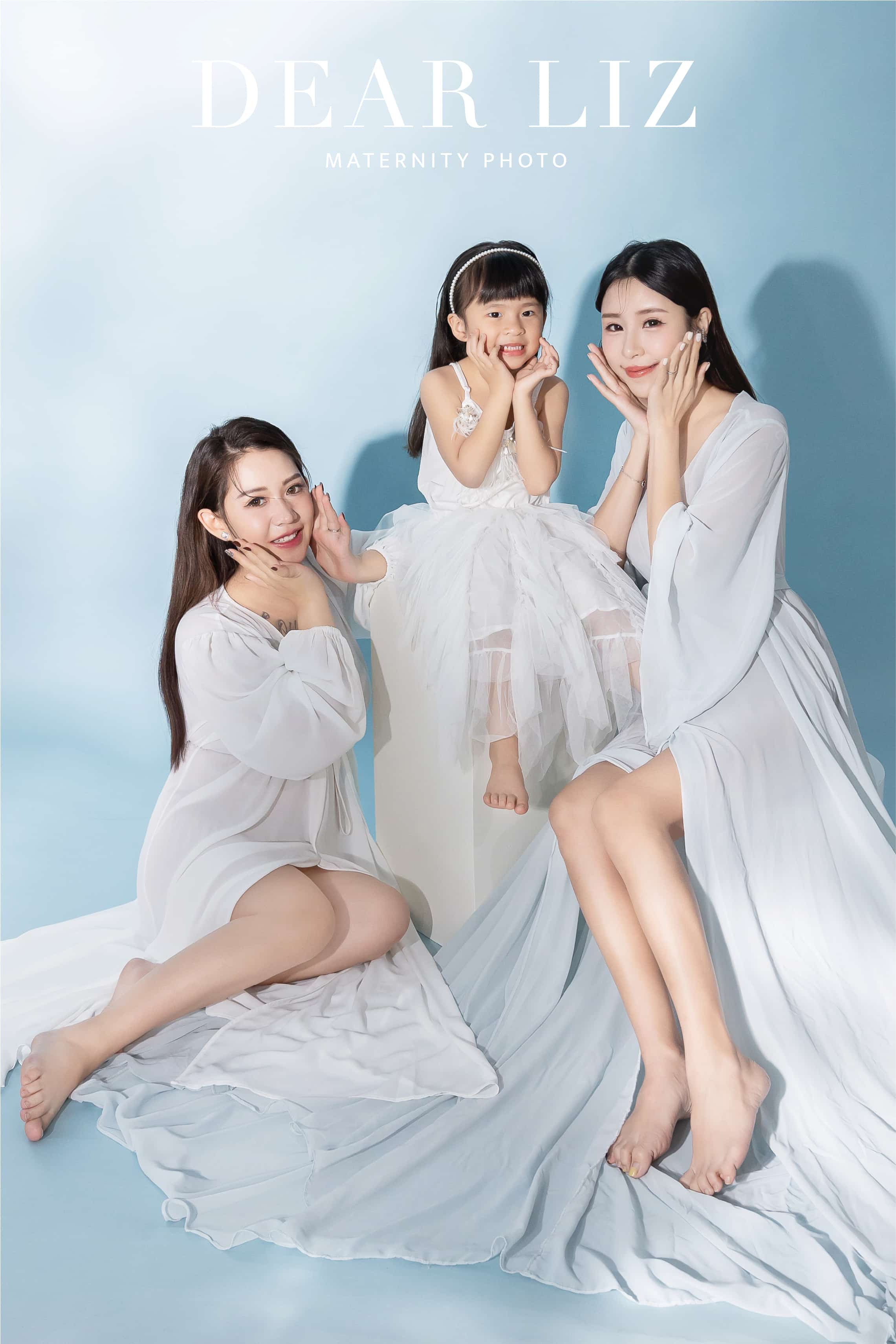 孕婦寫真：濃濃和閨蜜阡阡