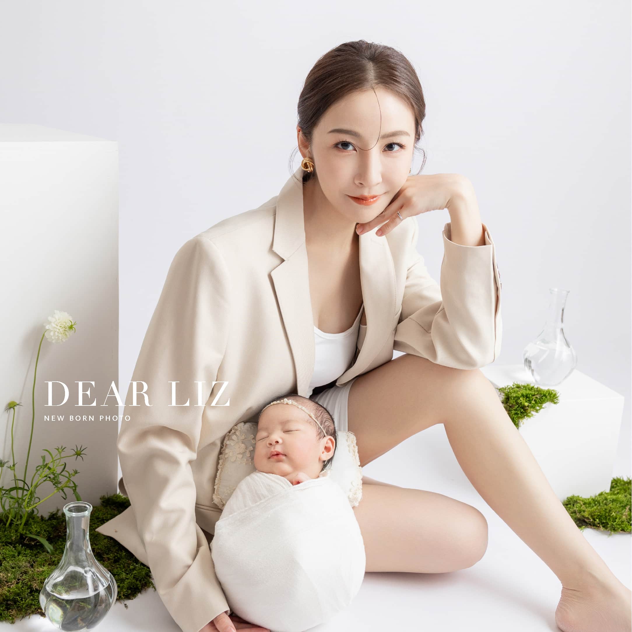 新生兒寫真-林雨葶的女寶：糯米糕