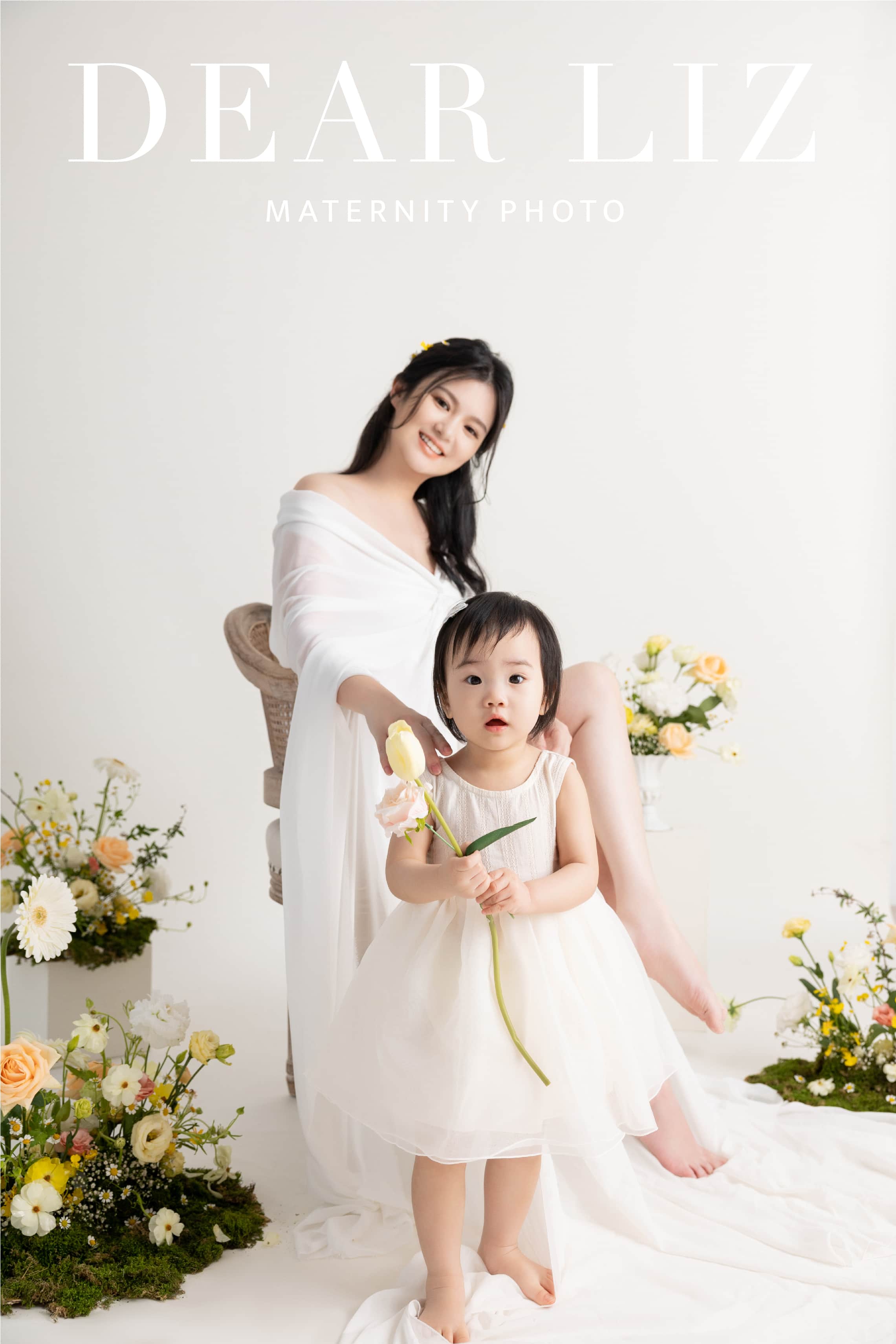 孕婦寫真：蕭珊珊Abby和大寶Bella