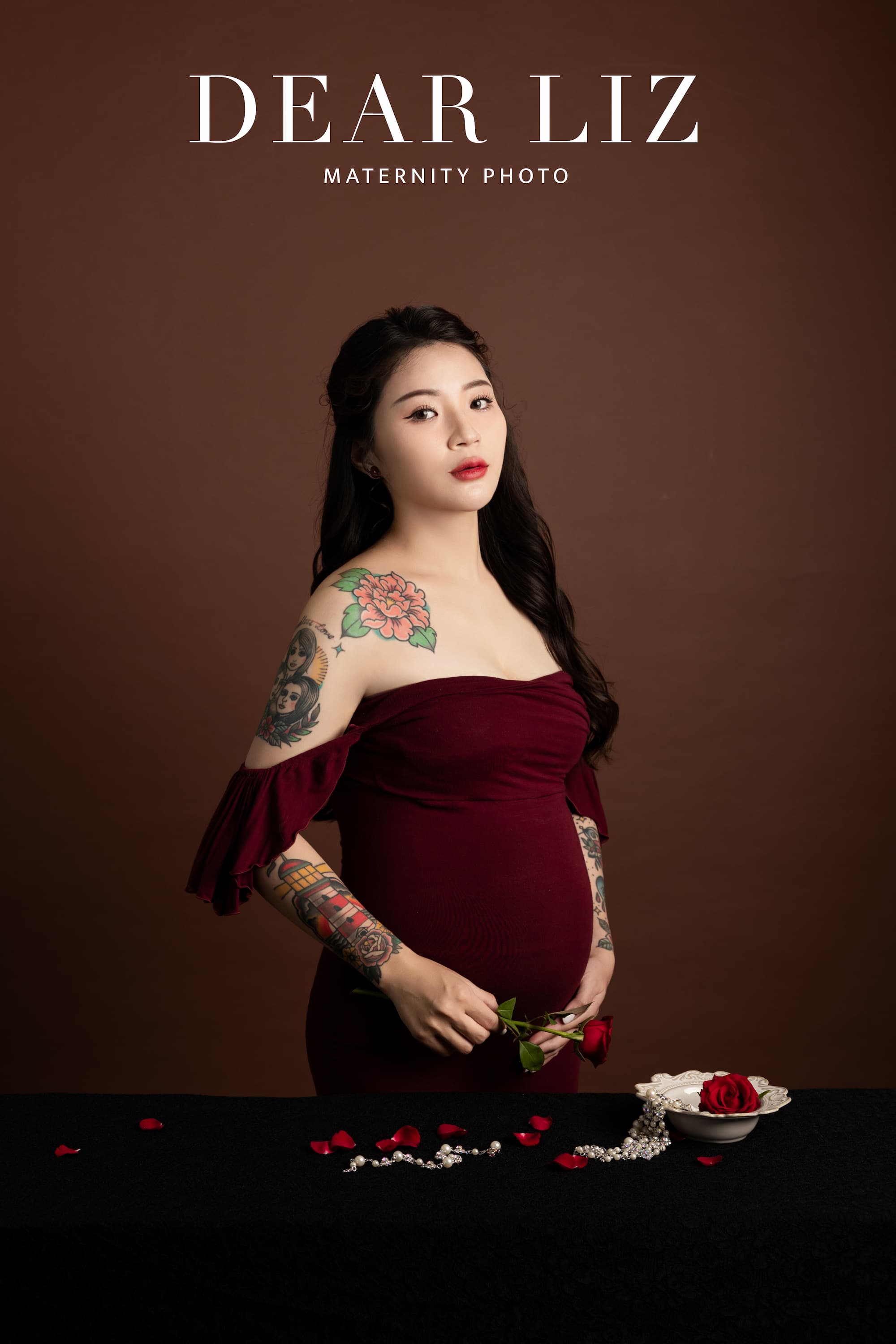 堂媽：孕婦寫真