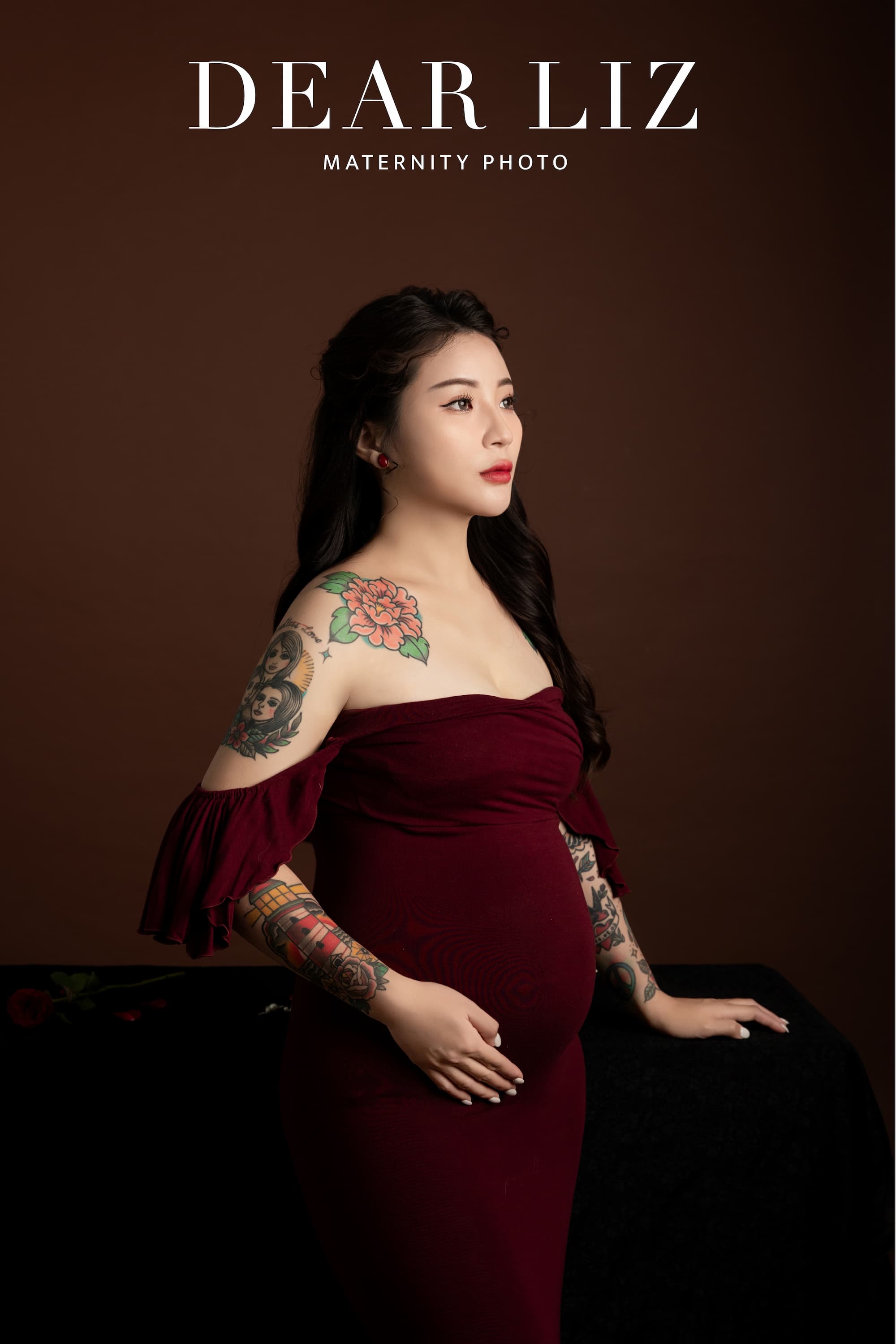 堂媽：孕婦寫真