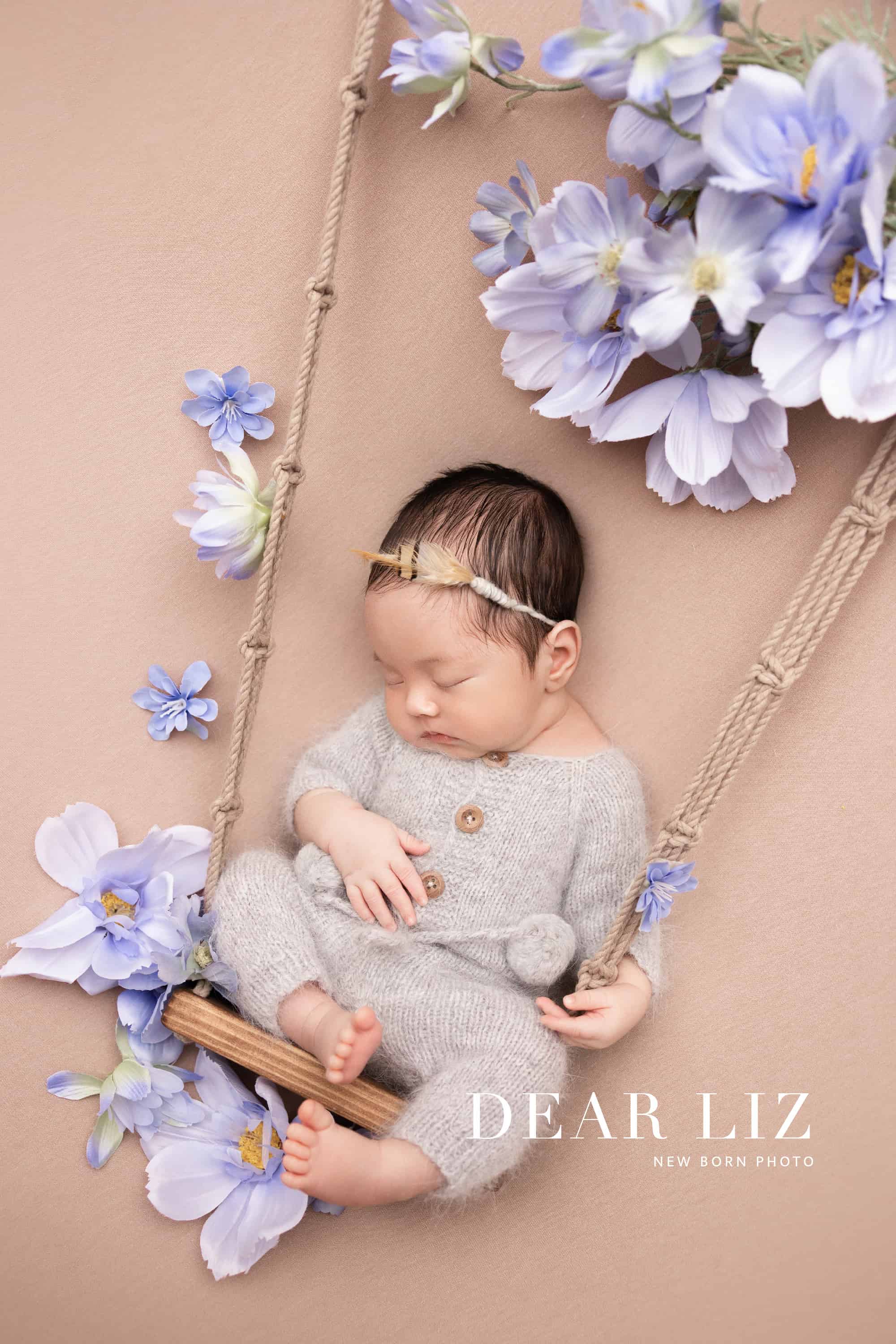 兔女狼的寶寶:恭禧的新生兒寫真