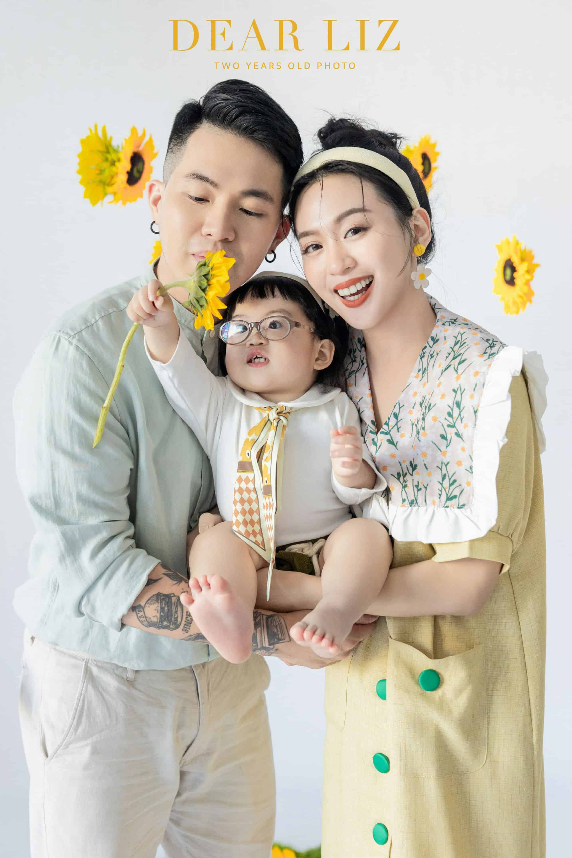 酪梨丹丹兩週歲寫真